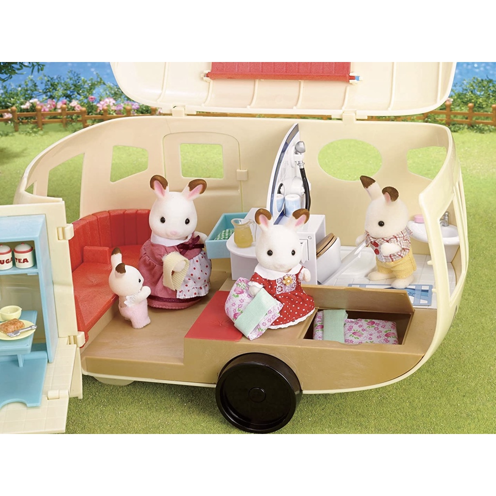 Đồ chơi nhà búp bê Sylvanian Families Xe caravan ( 5045 )