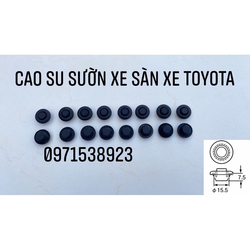 Nút bịt sườn xe TOYOTA INNOVA xịn chính hãng 9095001955