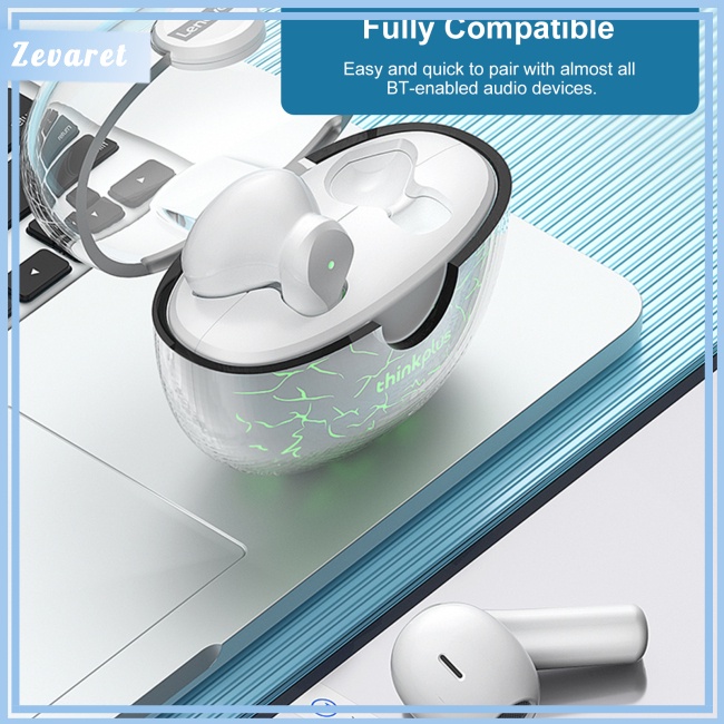 Tai Nghe Bluetooth Không Dây Zevaret Lenovo XT95 Pro Chống Nước Giảm Tiếng Ồn Thông Minh