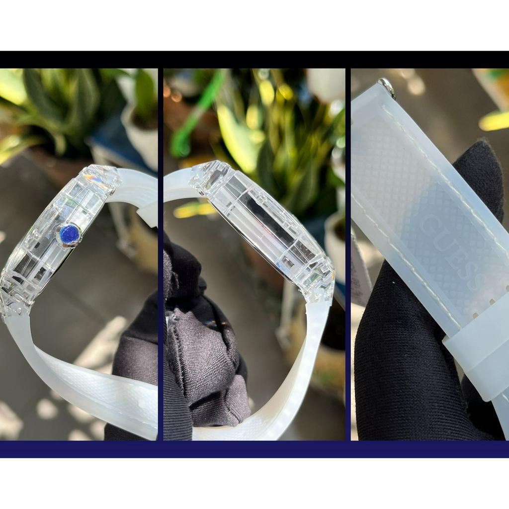 Đồng Hồ Nam Unisex Guess GW0499G3 - Dây Cao Su , Máy Pin , Size 43mm