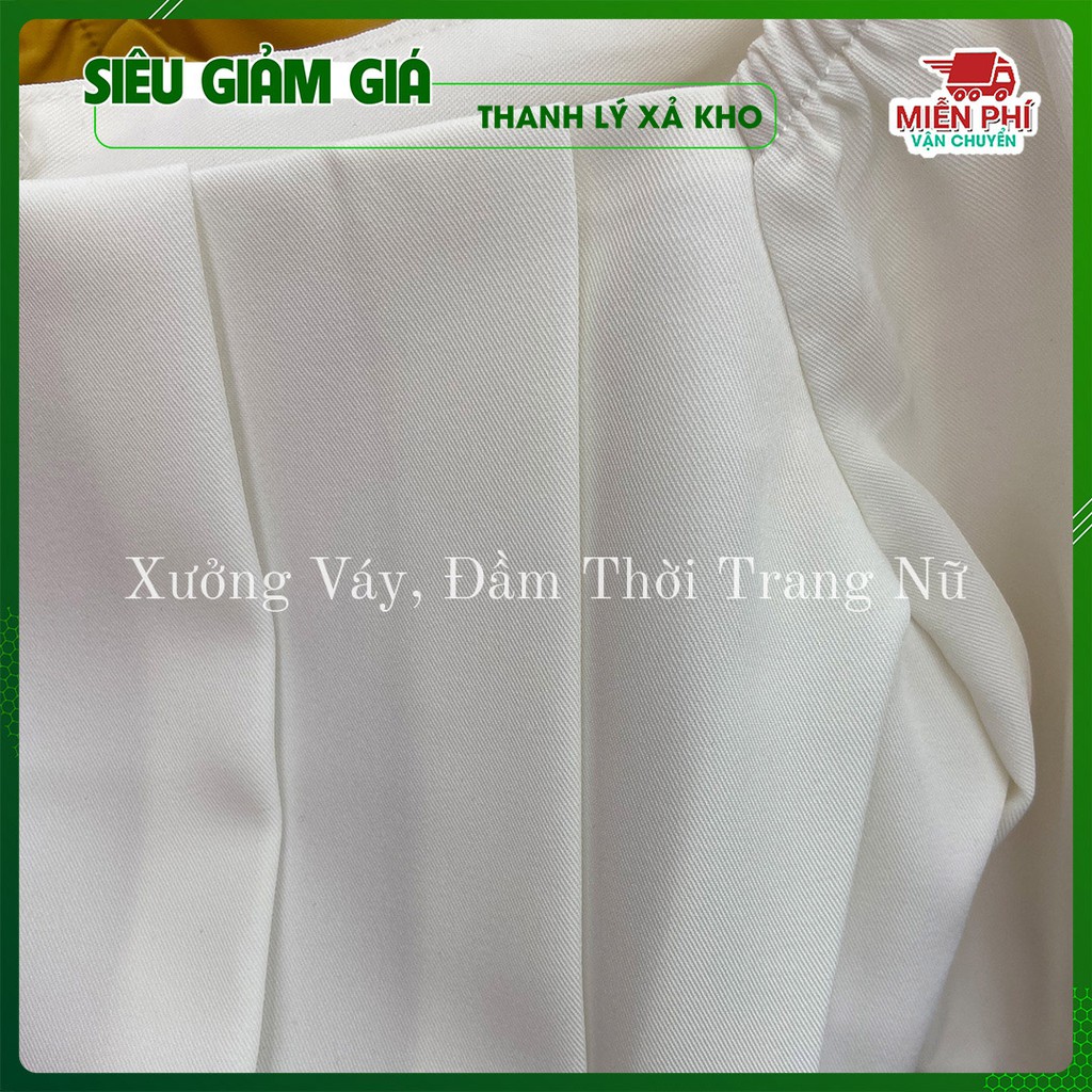 ✅Ảnh Thật Của Shop 100% ✅🎯🎯 Váy Lụa Hàn Sang Chảnh  , Váy  Cổ Vuô ng  Phong Cánh🌸 ( Lụa hàn 3 màu ) | BigBuy360 - bigbuy360.vn