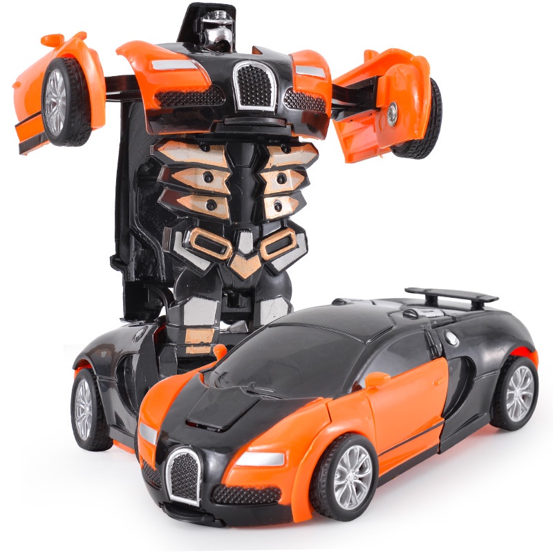 Mô Hình Đồ Chơi Xe Biến Hình Optimus Hornets Biến Hình Thành Robot 12cm Dành Cho Bé Trai