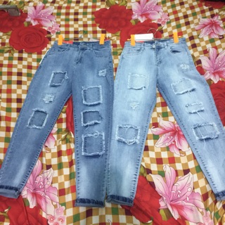 Quần jeans ống rộng