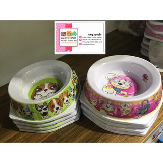 BÁT PHÍP TRÒN ĐẾ VUÔNG DÀNH CHO CHÓ MÈO