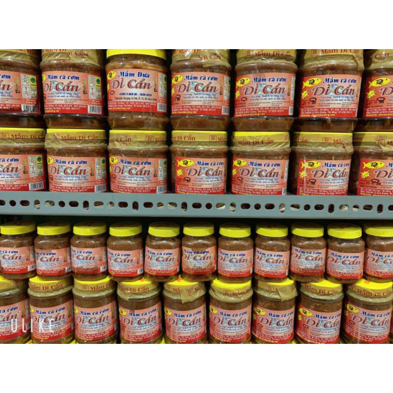 [Giá tốt] Combo sỉ 20 hũ mắm cá cơm Dì Cẩn 500gr