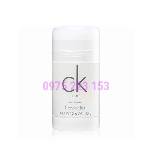 Lăn khử mùi hương nước hoa dành cho nam Ck One Deodorant 75ml