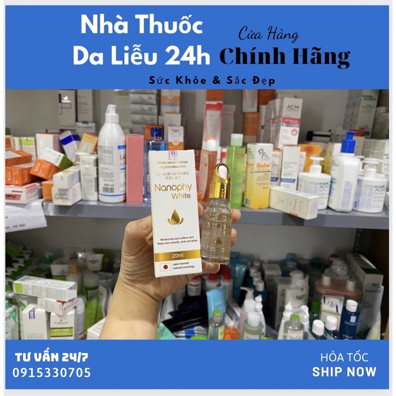 NANOPHY WHITE SERUM DƯỠNG TRẮNG TÁI TẠO DA 20ml