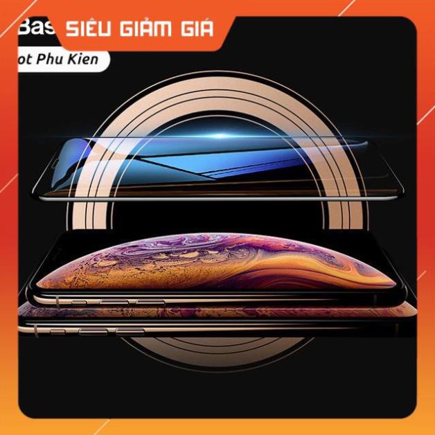 Miếng dán kính cường lực màn hình iPhone XR Baseus mỏng 0.3mm thế hệ mới mặt kính phủ nano