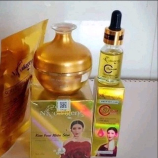 COMBO KEM SÂM +SERUM NCOLLAGEN (tặng tẩy tế bào )