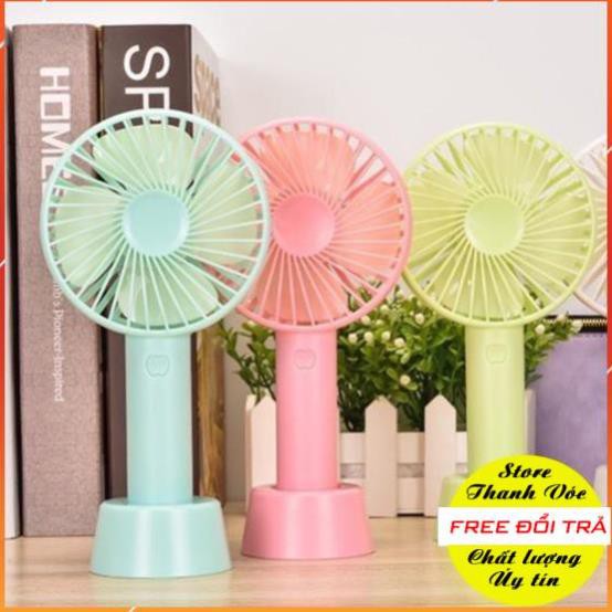 Quạt Cầm Tay Gutek Minifan 3 Tốc Độ Gió Với Pin Sạc Tích Điện, Tặng Kèm Dây Đeo Và Chân Để Bàn | BigBuy360 - bigbuy360.vn