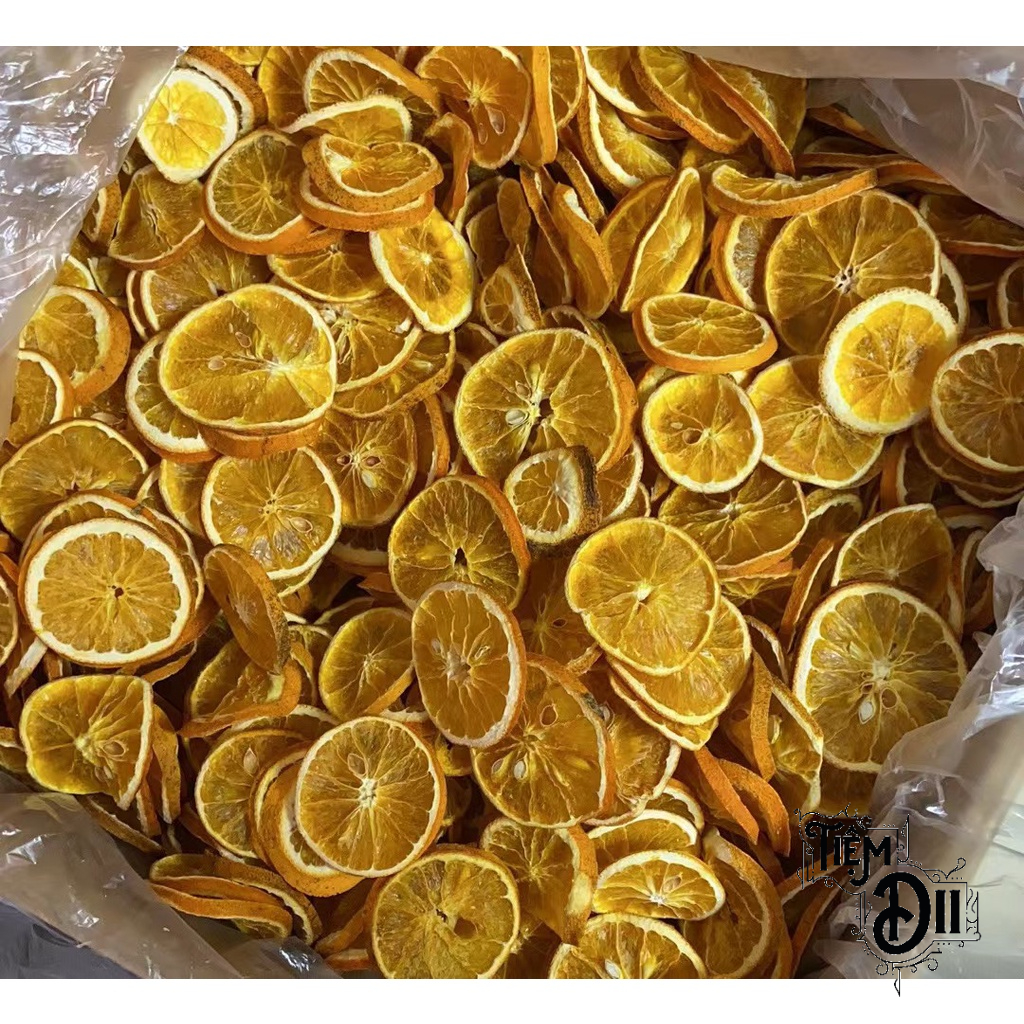 Lát Chanh Khô  Miếng Cam Khô DeCor Hộp Quà Trang Trí Quà Tặng Ý Nghĩa