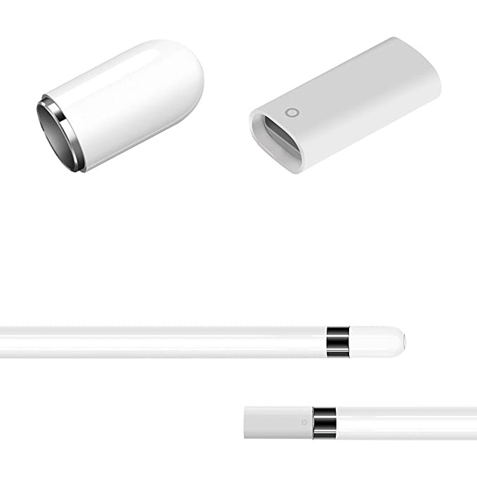Nắp Nam Châm Bảo Vệ Và Sạc Thay Thế Tương Thích Với Apple Pencil 1st Generation