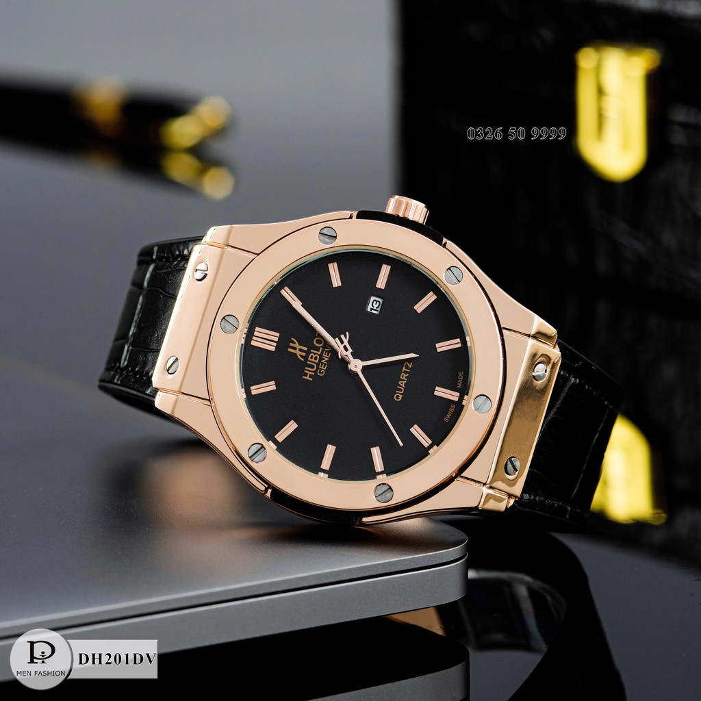 Đồng hồ nam Hublot - Đồng hồ máy pin thể thao, bảo hành 12 tháng DH201 | BigBuy360 - bigbuy360.vn