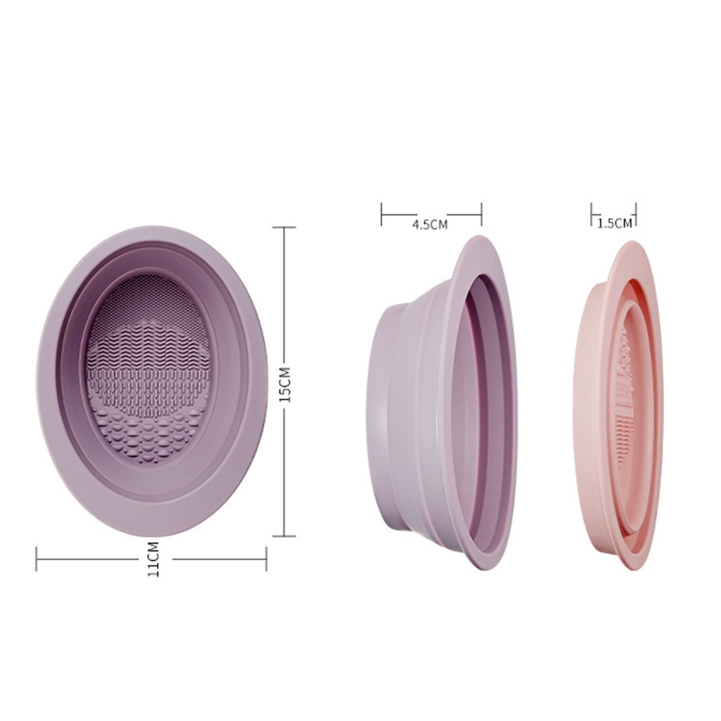 Dụng Cụ Vệ Sinh Cọ Trang Điểm Đa Năng Chống Rò Rỉ