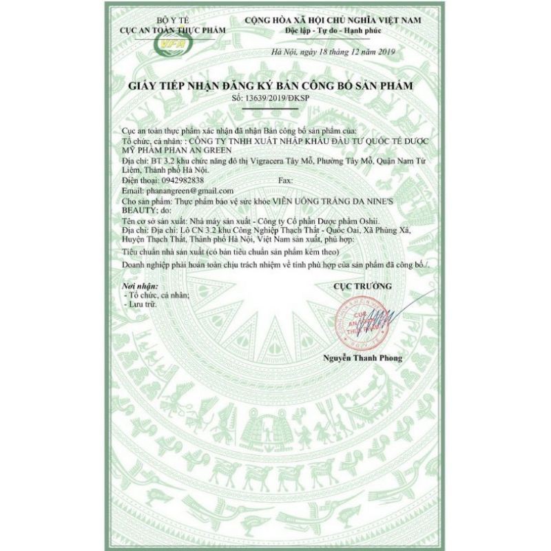 [CHÍNH HÃNG]Viên Uống Trắng Da NINE'S BEAUTY | BigBuy360 - bigbuy360.vn