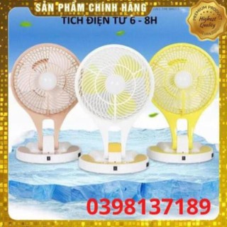 Quạt tích điện mini để  bàn LY 5580