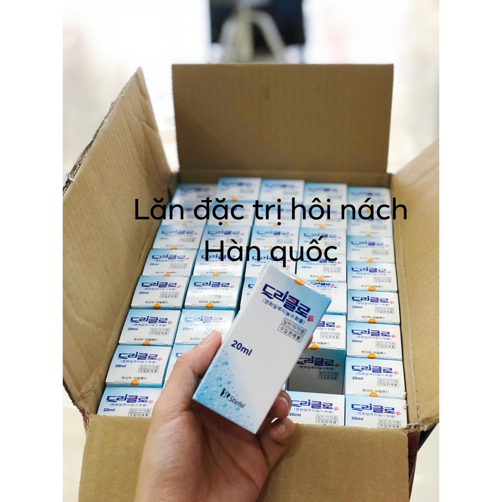 LĂN ĐẶC TRỊ HÔI NÁCH HÀN QUỐC