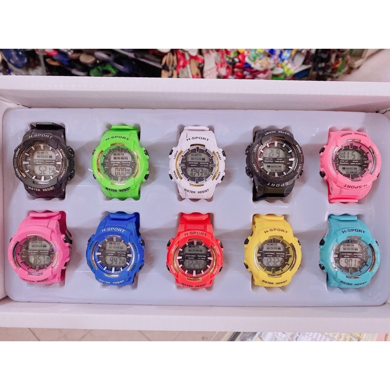 [Mã FAMAYFA2 giảm 10K đơn 50K] Đồng hồ điện tử trẻ em Sport chống nước, đèn Led 7 màu | BigBuy360 - bigbuy360.vn