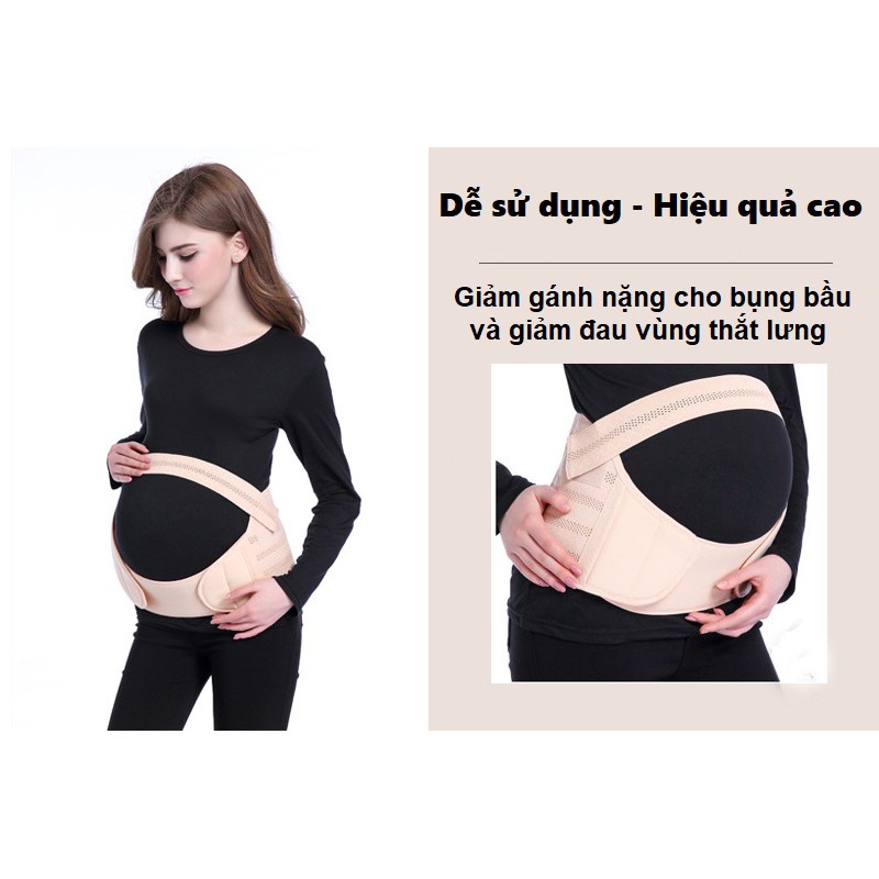 Đai đỡ bụng dành cho mẹ bầu - Phù hợp với các thời kỳ mang thai