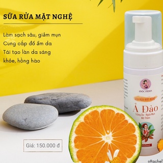[FREESHIP] [MẪU MỚI - HÀNG CAO CẤP] Sữa Rửa Mặt Nghệ Ả Đào 150ml (Thảo dược Mộc Nhan chiết xuất từ thiên nhiên)
