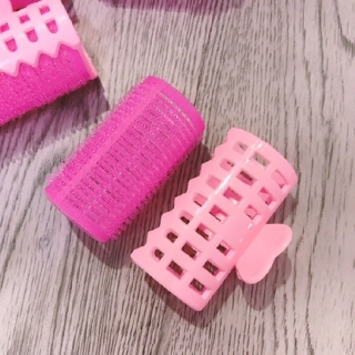 Set 2 Lô Cuốn Tóc Tự Dính Có Kẹp Cố Định