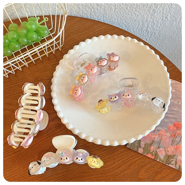 Kẹp Tóc Họa Tiết Hoạt Hình Phong Cách Hàn Quốc Xinh Xắn Cho Nữ