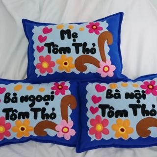 Bộ 8 vỏ gối handmade