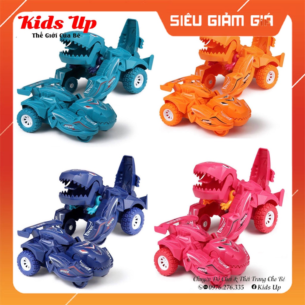 Xe đồ chơi oto, khủng long biến hình