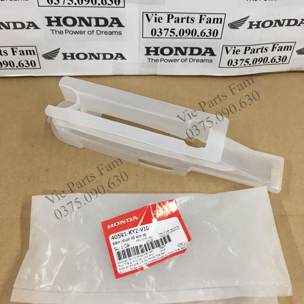 NHỰA / CAO SU LÓT SÊN CÁC ĐỜI XE SỐ HONDA, CHÍNH HIỆU HONDA MOTOR VN