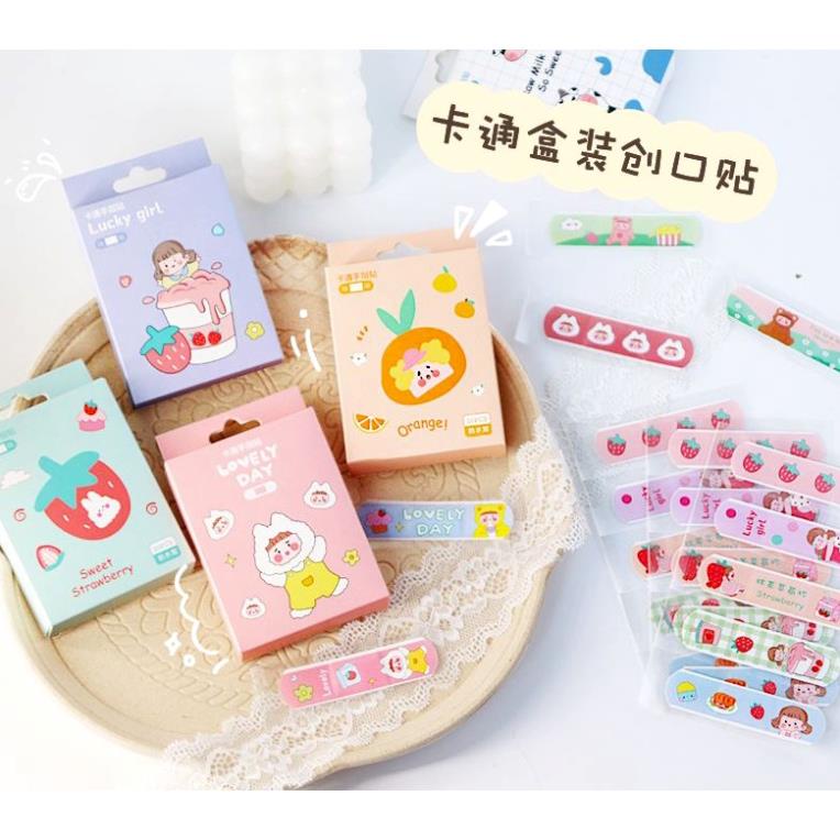 Hộp 20 cái băng cá nhân ugo dán vết thương xinh xắn