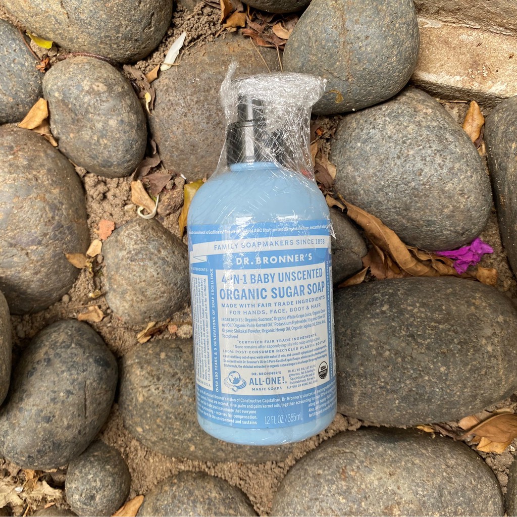 Sữa Tắm Gội Hữu Cơ Dr. Bronner's