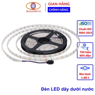[Cuộn 5m] Đèn LED dây dưới nước, âm nước HALEDCO HLST-5050 IP68 đủ màu trang trí đa năng