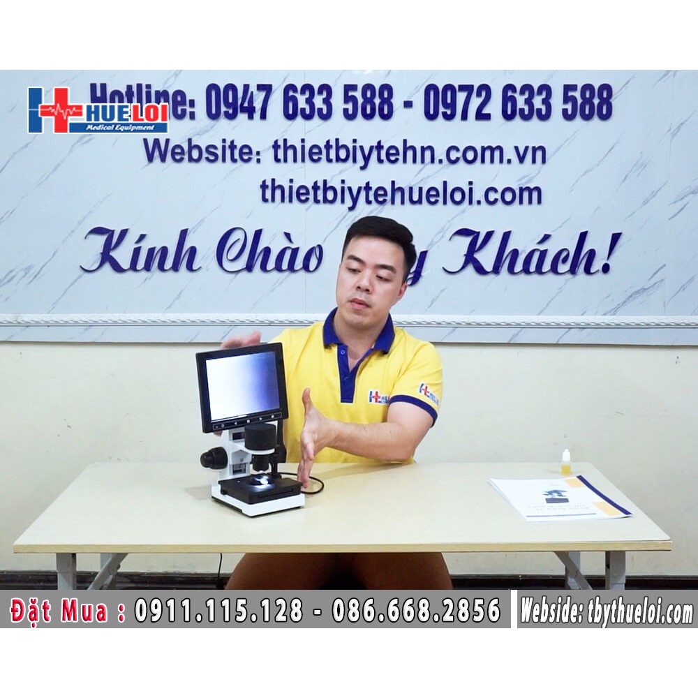Kính hiển vi soi mạch máu loại 12ich