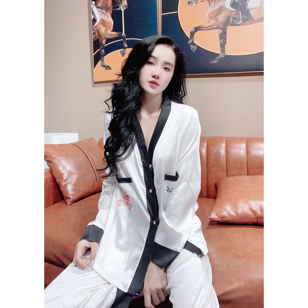 ĐỒ BỘ MẶC NHÀ PYJAMA LỤA LATIN CAO CẤP HÀNG LOẠI 1