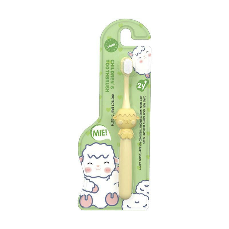 Bàn chải đánh răng cho bé từ 2-6 tuổi lông tơ hình cừu dễ thương
