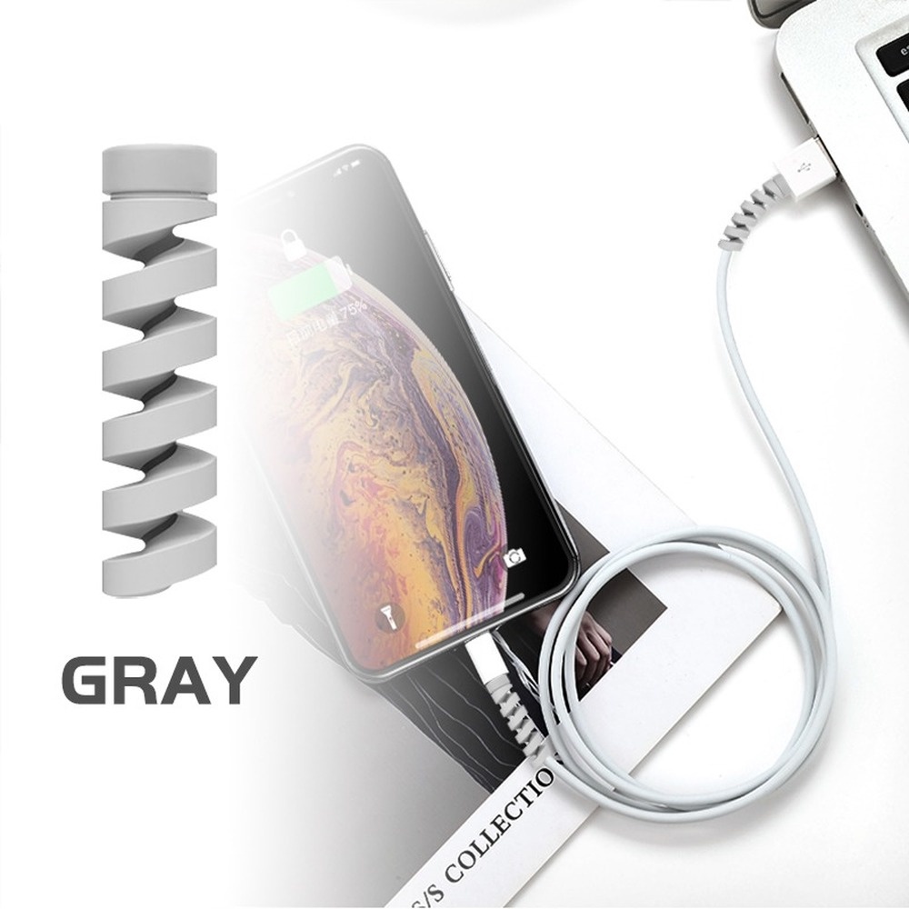 Set 4 phụ kiện bảo vệ dây tai nghe/dây cáp USB