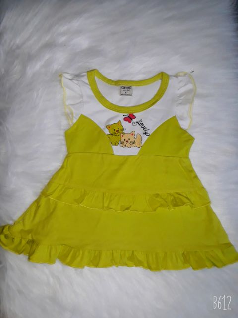 12_24kg ( có số đo áo) Váy bèo mèo chất đẹp xinh cho bé gái ảnh thật, video KHĂN RẰN SHOP