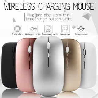Chuột Không Dây Siêu Mỏng 2.4G Sạc Được