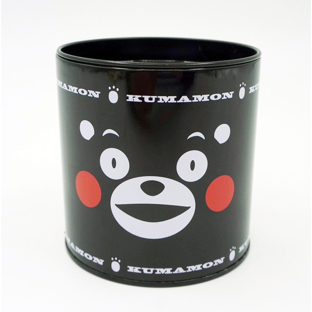 Gạt tàn bằng thép hình trụ Kumamon Nhật Bản đồ dùng tiện ích [HÀ NỘI]