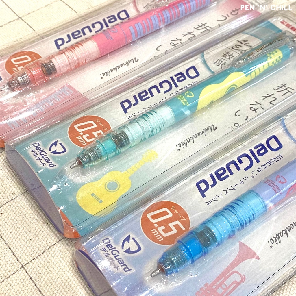 Bút chì cơ khí chống gãy ngòi Zebra Delguard cỡ ngòi 0.5mm
