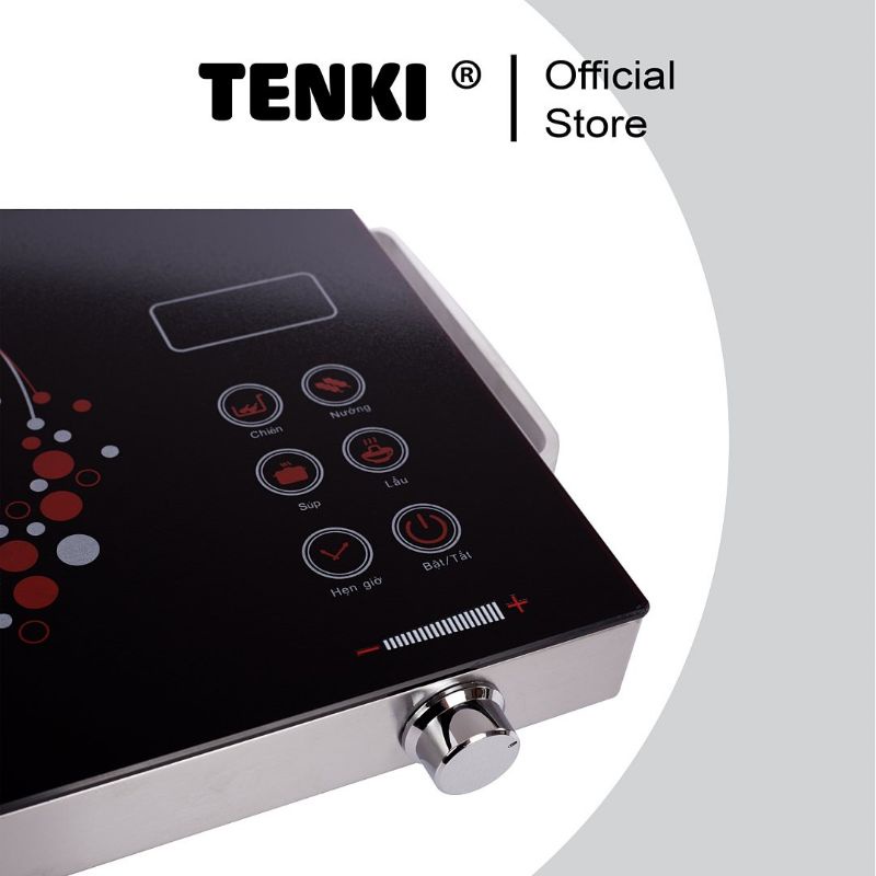 Bếp Hồng Ngoại Cảm Ứng TENKI TI8008 Sử Dụng Được Tất Cả Các Loại Nồi