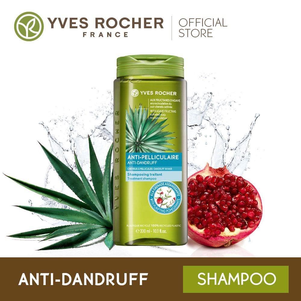 [CHÍNH HÃNG] Dầu Gội Dành Cho Tóc Gàu Yves Rocher Anti-Dandruff In Hair Treatment Shampoo 300ml
