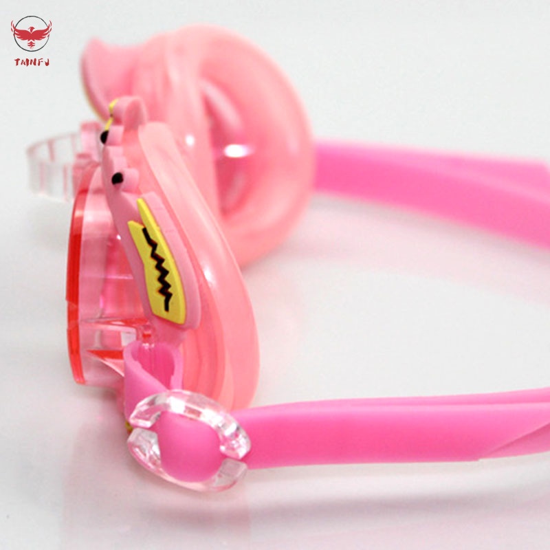 Kính Bơi Tròng Hình Cá Hoạt Hình Dễ Thương Chống Tia UV Chống Nước Cho Bé