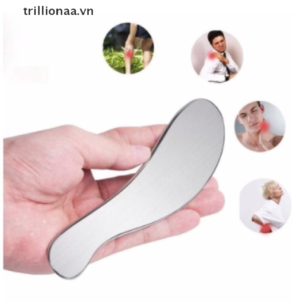[Hàng mới về] Dụng cụ mát xa cạo gió bằng thép tiện dụng cho gia đình