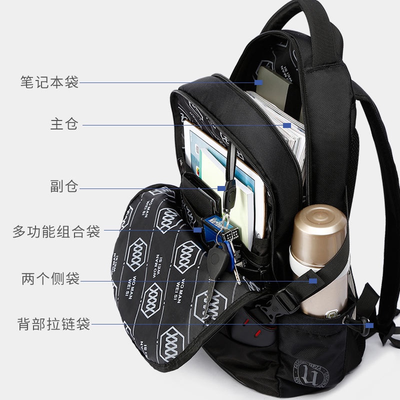 Balo đi học/ du lịch cỡ lớn thời trang Hàn Quốc nam tính