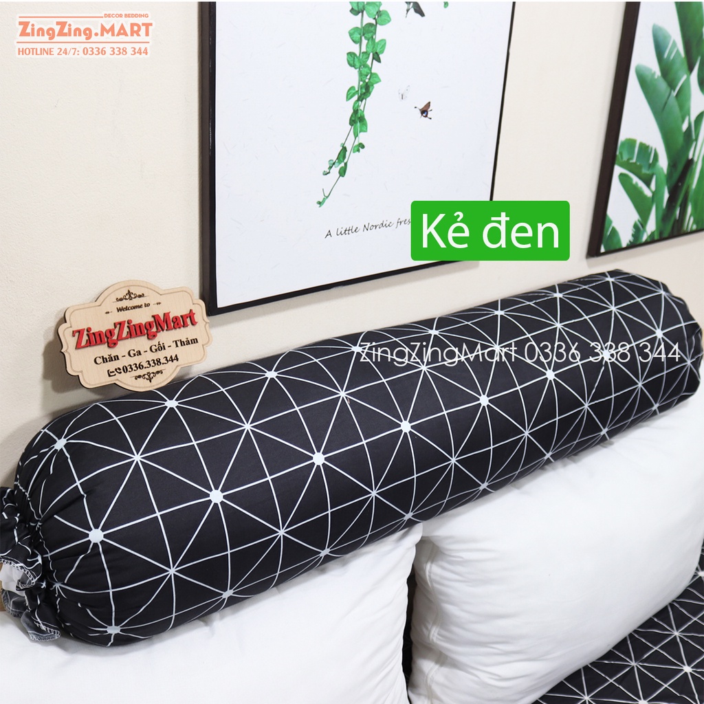 Vỏ Gối Ôm Poly Cotton Mẫu Đẹp | Mẫu Eo Vì Báo