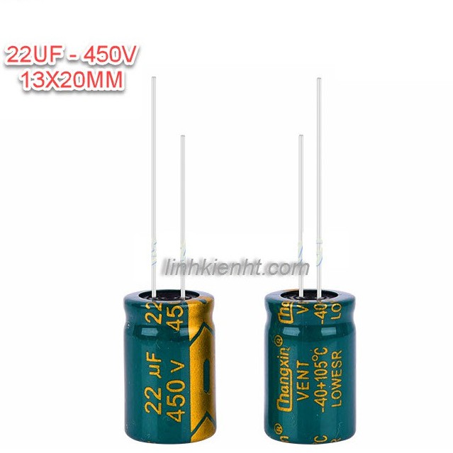 TỤ HÓA 22UF450V 22UF 450V