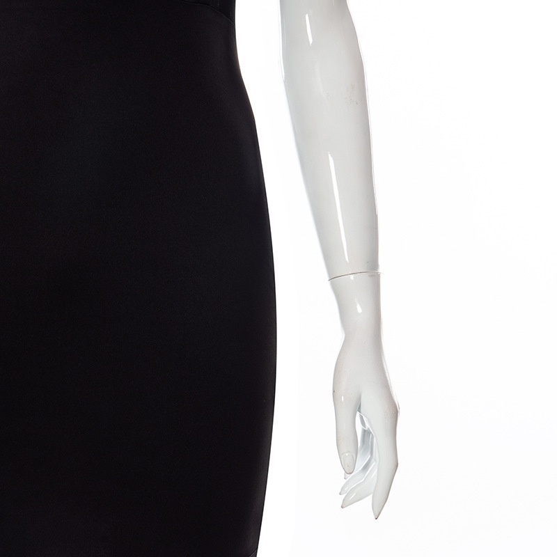 DUNEA Đầm Ôm Phối Lưới Thiết Kế Quyến Rũ Cho Nữ