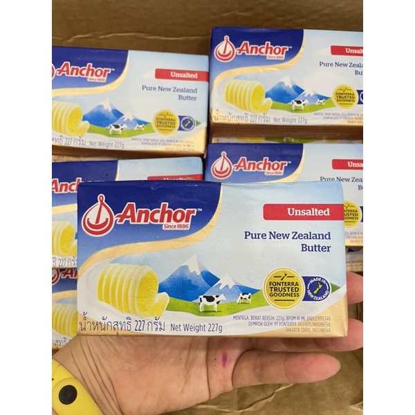 Bơ Lạt Anchor Newzealand 227g - Giao Còn Hạn- Không Đổi Trả Hàng