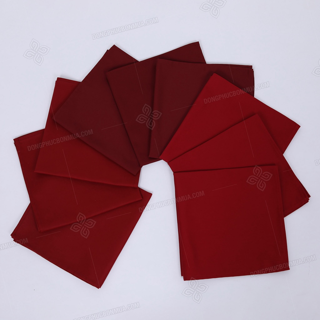 Khăn ăn Napkin 47*47cm chất liệu vải kaki cao cấp 100% cotton đường may tinh tế, an toàn  - Đồng Phục Bốn Mùa